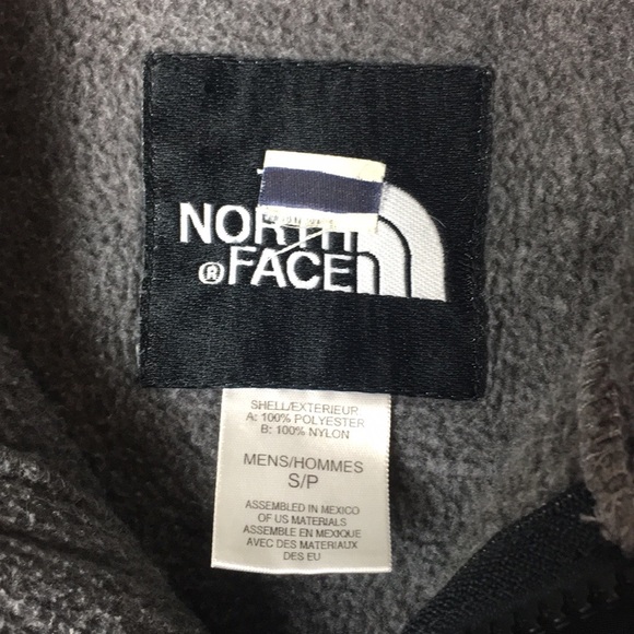 The North Face Men’s Jacket Black Grey Sz Small - Picture 2 of 4